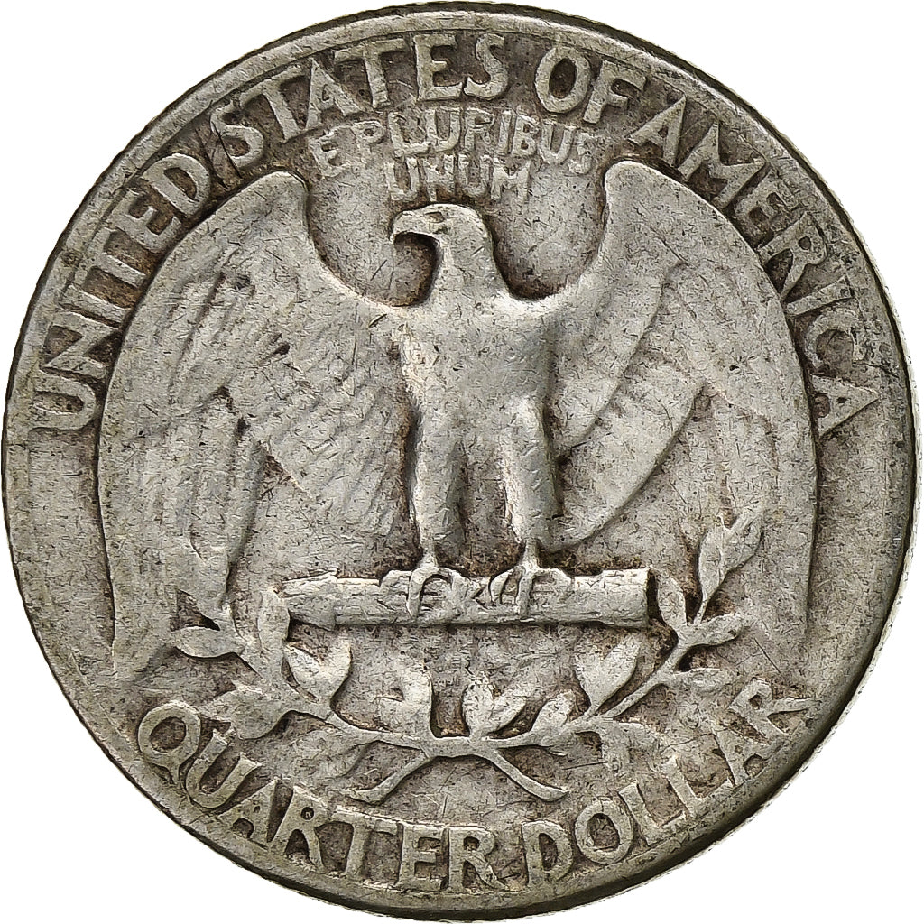United States, Quarter, Washington Quarter, 1943, U.S. Mint, Silver, EF(40-45)