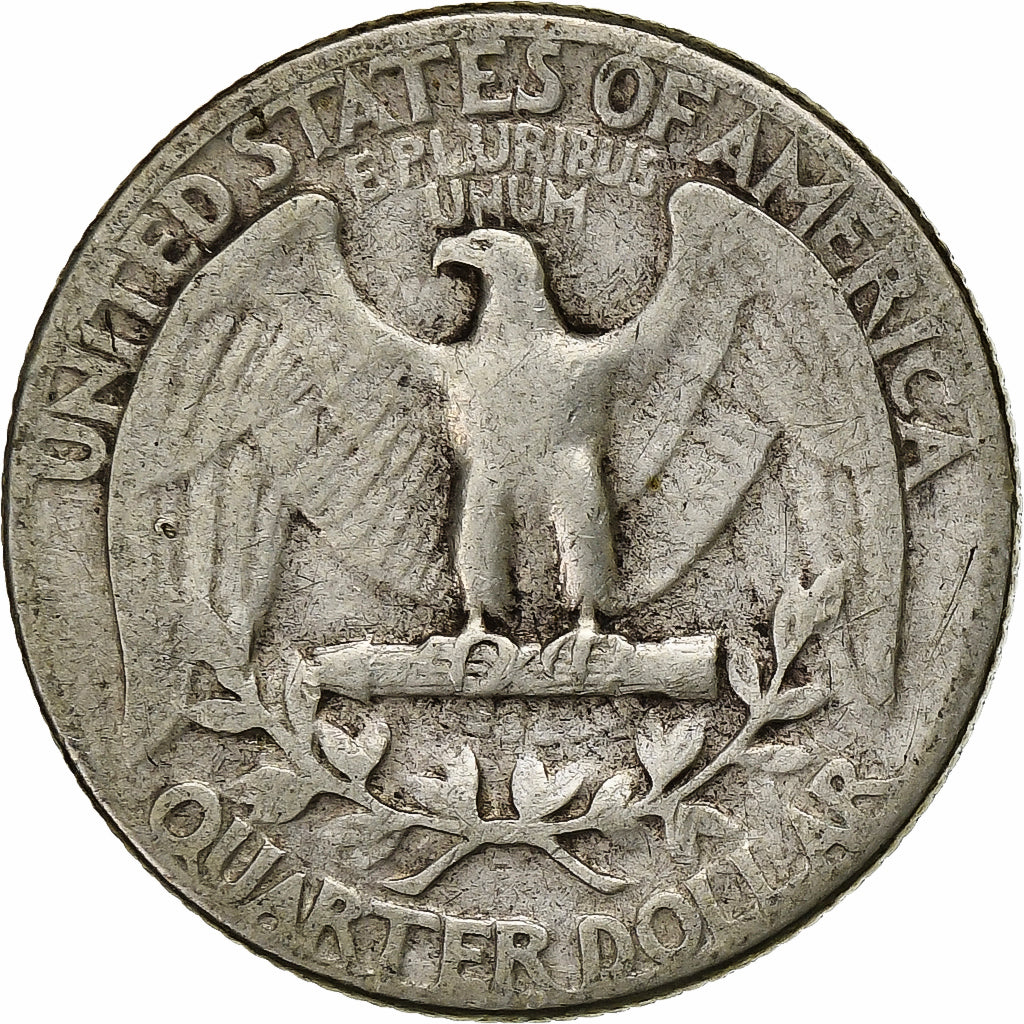 United States, Quarter, Washington Quarter, 1953, U.S. Mint, Silver, VF(20-25)