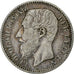 Munten, België, Leopold II, Franc, 1887, ZF, Zilver, KM:29.1