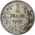 Moneta, Belgia, Franc, 1909, VF(30-35), Srebro, KM:56.1