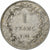 Moneda, Bélgica, Albert I, Franc, 1911, Brussels, MBC, Plata, KM:72
