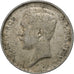 België, Albert I, Franc, 1913, Brussels, Zilver, ZF, KM:72