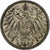 Empire allemand, Wilhelm II, Mark, 1907, Munich, Argent, TTB, KM:14