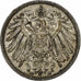NIEMCY - IMPERIUM, Wilhelm II, Mark, 1907, Munich, Srebro, EF(40-45), KM:14