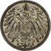 GERMANY - EMPIRE, Wilhelm II, Mark, 1907, Munich, Silver, EF(40-45), KM:14
