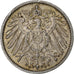 ALEMANHA - IMPÉRIO, Wilhelm II, Mark, 1915, Karlsruhe, Prata, AU(50-53), KM:14