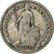 Monnaie, Suisse, Franc, 1908, Bern, TB+, Argent, KM:24