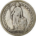 Zwitserland, Franc, 1914, Bern, Zilver, FR, KM:24