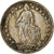 Coin, Switzerland, Franc, 1940, Bern, EF(40-45), Silver, KM:24