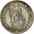 Moneda, Suiza, Franc, 1943, Bern, MBC, Plata, KM:24