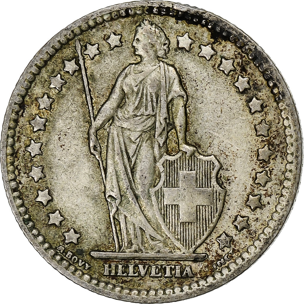 Monnaie, Suisse, Franc, 1943, Bern, TTB, Argent, KM:24