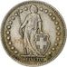 Switzerland, Franc, 1945, Bern, Silver, AU(50-53), KM:24