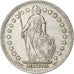 Switzerland, Franc, 1945, Bern, Silver, AU(50-53), KM:24