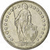 Switzerland, Franc, 1963, Bern, Silver, AU(50-53), KM:24