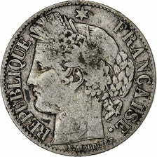 Moeda, França, Cérès, Franc, 1894, Paris, VF(30-35), Prata, KM:822.1