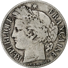 Francia, Franc, Cérès, 1895, Paris, Argento, MB, Gadoury:465a, KM:822.1