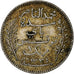 Coin, Tunisia, Muhammad al-Nasir Bey, Franc, 1916, Paris, EF(40-45), Silver