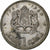 Marruecos, Mohammed V, Dirham, 1960 / AH 1380, Paris, Plata, BC+, KM:55