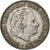 Holandia, Juliana, Gulden, 1955, Srebro, AU(50-53), KM:184