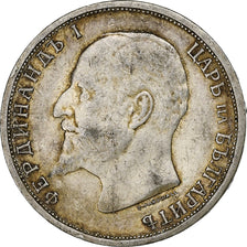 Moneda, Bulgaria, Ferdinand I, Lev, 1913, EBC, Plata, KM:31