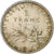 France, Franc, Semeuse, 1916, Paris, Argent, SUP, Gadoury:467, KM:844.1