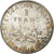 France, Franc, Semeuse, 1916, Paris, Silver, MS(60-62), Gadoury:467, KM:844.1