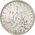 Moneta, Francia, Semeuse, Franc, 1917, Paris, SPL-, Argento, KM:844.1
