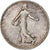 Moneda, Francia, Semeuse, Franc, 1918, Paris, EBC, Plata, KM:844.1, Gadoury:467