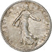 Monnaie, France, Semeuse, Franc, 1918, Paris, SUP, Argent, Gadoury:467, KM:844.1