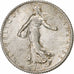 France, Franc, Semeuse, 1918, Paris, Argent, SUP+, Gadoury:467, KM:844.1