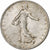 France, Franc, Semeuse, 1918, Paris, Argent, SUP+, Gadoury:467, KM:844.1