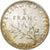 France, Franc, Semeuse, 1918, Paris, Argent, SUP+, Gadoury:467, KM:844.1