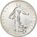 France, Franc, Semeuse, 1919, Paris, Silver, AU(55-58), Gadoury:467, KM:844.1