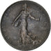France, Franc, Semeuse, 1919, Paris, Silver, MS(60-62), Gadoury:467, KM:844.1