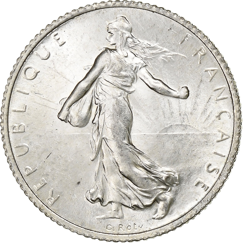 Monnaie, France, Semeuse, Franc, 1920, Paris, SUP, Argent, Gadoury:467, KM:844.1