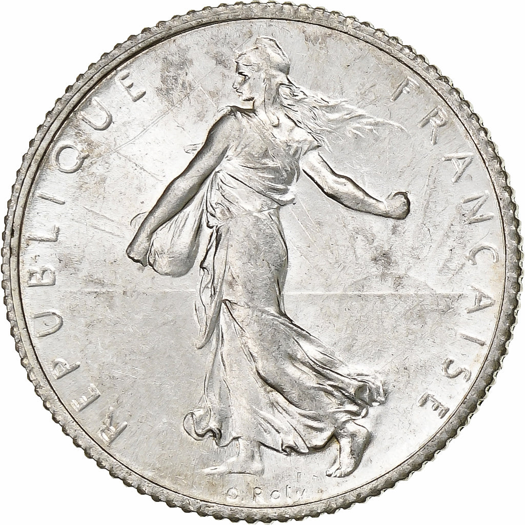France, Franc, Semeuse, 1920, Paris, Argent, SUP+, Gadoury:467, KM:844.1