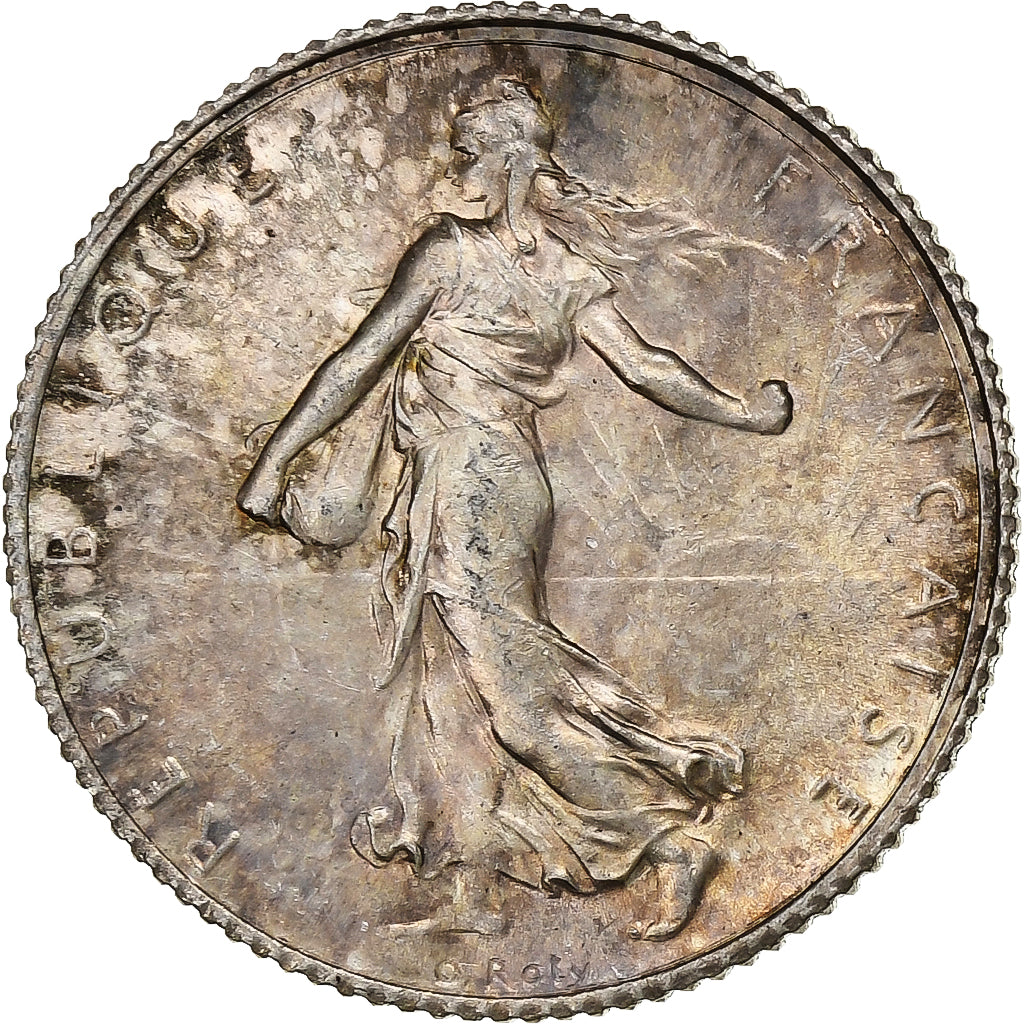 France, Franc, Semeuse, 1920, Paris, Argent, SUP+, Gadoury:467, KM:844.1
