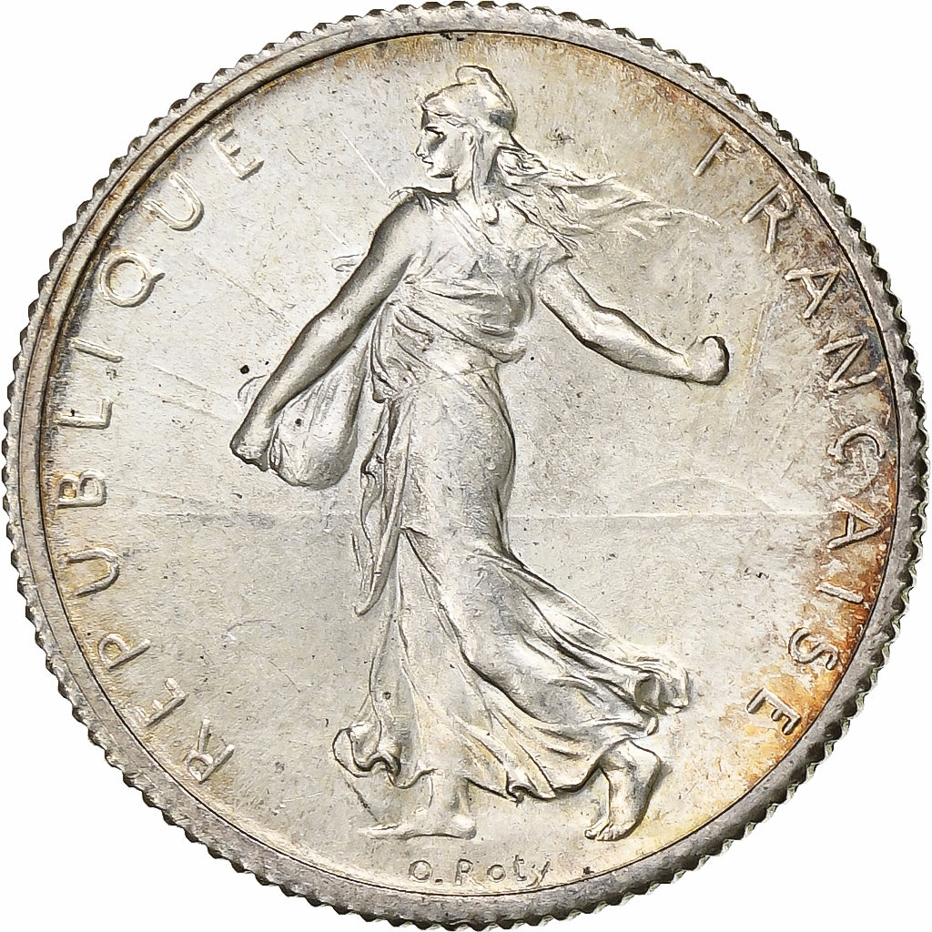 Francia, Franc, Semeuse, 1920, Paris, Argento, SPL, Gadoury:467, KM:844.1