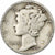 Vereinigte Staaten, Dime, Mercury Dime, 1936, U.S. Mint, Silber, S+, KM:140