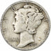 Vereinigte Staaten, Dime, Mercury Dime, 1936, U.S. Mint, Silber, S+, KM:140