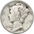 Estados Unidos, Dime, Mercury Dime, 1943, U.S. Mint, Plata, BC+, KM:140