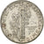 USA, Dime, Mercury Dime, 1944, U.S. Mint, Srebro, AU(50-53), KM:140