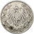 Coin, GERMANY - EMPIRE, 1/2 Mark, 1905, Munich, VF(30-35), Silver, KM:17