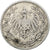 Moneta, GERMANIA - IMPERO, 1/2 Mark, 1905, Munich, MB+, Argento, KM:17