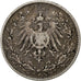 GERMANY - EMPIRE, 1/2 Mark, 1907, Hambourg, Silver, VF(30-35), KM:17