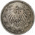 GERMANY - EMPIRE, 1/2 Mark, 1907, Stuttgart, Silver, MS(60-62), KM:17