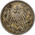 Moneta, NIEMCY - IMPERIUM, 1/2 Mark, 1914, Berlin, AU(50-53), Srebro, KM:17