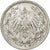 GERMANY - EMPIRE, 1/2 Mark, 1914, Berlin, Silver, AU(55-58), KM:17