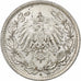 GERMANY - EMPIRE, 1/2 Mark, 1914, Berlin, Silber, VZ, KM:17
