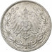 Moneta, GERMANIA - IMPERO, 1/2 Mark, 1914, Hambourg, BB+, Argento, KM:17